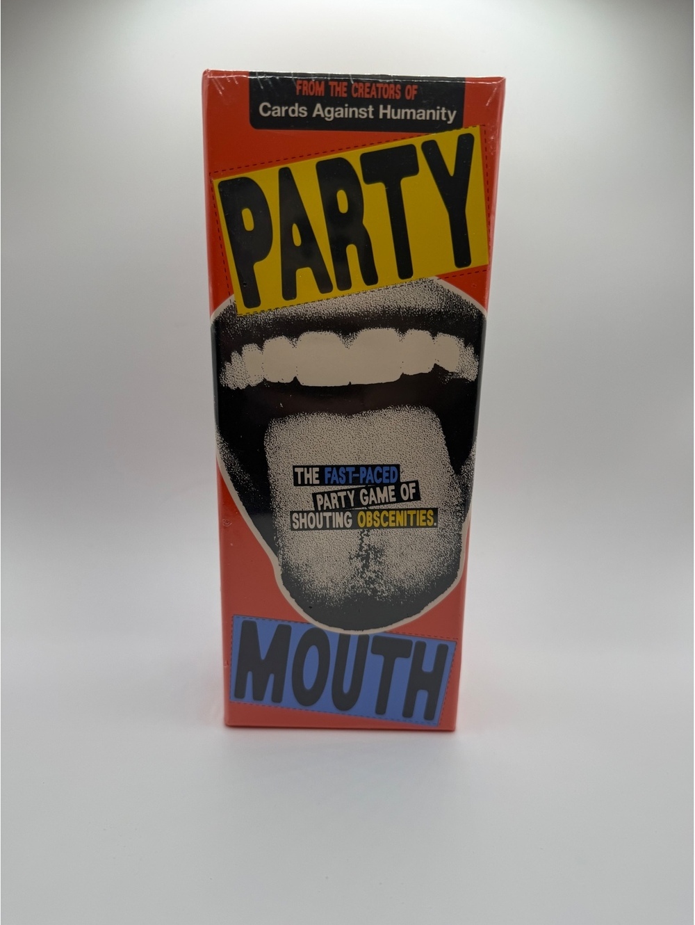 Party Mouth 17+ card game.